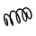 Suspension Spring Set front coil spring Ø 12.8 mm EIBACH for e.g. CUPRA LEON