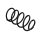 Suspension Spring Set front coil spring Ø 13 mm EIBACH for e.g. FORD FOCUS