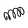 Suspension Spring Set front coil spring Ø 12.8 mm EIBACH for e.g. VW ARTEON