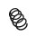Suspension Spring Set front coil spring Ø 12.8 mm EIBACH for e.g. VW ARTEON