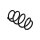 Suspension Spring Set front coil spring Ø 12.8 mm EIBACH for e.g. VW TIGUAN