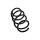 Suspension Spring Set front coil spring Ø 12.8 mm EIBACH for e.g. VW TIGUAN