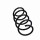 Suspension Spring Set front coil spring Ø 11.8 mm EIBACH for e.g. SEAT LEON