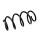 Suspension Spring Set front coil spring Ø 13 mm EIBACH for e.g. SKODA SUPERB