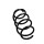 Suspension Spring Set front coil spring Ø 13 mm EIBACH for e.g. SKODA SUPERB