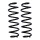 Suspension spring set rear axle Ø 11.3 mm 351 mm EIBACH for e.g. VW GOLF VII