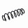 Suspension Spring Set rear axle coil spring Ø 11.3 mm EIBACH for e.g. VW GOLF