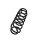 Suspension Spring Set rear coil spring Ø 11.3 mm EIBACH for SEAT LEON and others