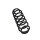 Suspension Spring Set rear coil spring Ø 11.3 mm EIBACH for SEAT LEON and others
