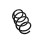 Suspension Spring Set front coil spring Ø 12.3 mm EIBACH for e.g. SKODA SUPERB