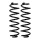 Suspension spring set rear Ø 11.3 mm 356 mm EIBACH for SEAT LEON and others