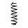 Suspension spring set rear Ø 11.3 mm 356 mm EIBACH for SEAT LEON and others