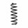 Suspension spring set rear Ø 11.5 mm 335 mm EIBACH for e.g. SKODA OCTAVIA III