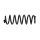 Rear Suspension Spring Set Ø 11.5 mm EIBACH for SKODA OCTAVIA and others