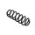 Rear Suspension Spring Set Ø 11.5 mm EIBACH for SKODA OCTAVIA and others