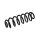 Rear Suspension Spring Set Ø 11.5 mm EIBACH for SKODA OCTAVIA and others