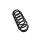 Rear Suspension Spring Set Ø 11.5 mm EIBACH for SKODA OCTAVIA and others