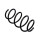 Suspension Spring Set front axle coil spring Ø 11.8 mm EIBACH for e.g. VW GOLF