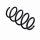 Suspension Spring Set front coil spring Ø 12.3 mm EIBACH for e.g. SKODA OCTAVIA