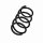 Suspension Spring Set front coil spring Ø 12.3 mm EIBACH for e.g. SKODA OCTAVIA
