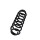 Suspension Spring Set rear coil spring Ø 12.5 mm EIBACH for SEAT LEON and others