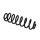 Suspension Spring Set rear coil spring Ø 12.5 mm EIBACH for SEAT LEON and others