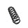 Suspension Spring Set rear coil spring Ø 12.5 mm EIBACH for SEAT LEON and others