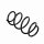 Suspension Spring Set front coil spring Ø 12.5 mm EIBACH for e.g. SKODA SUPERB