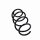 Suspension Spring Set front coil spring Ø 12.5 mm EIBACH for e.g. SKODA SUPERB