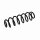Suspension Spring Set rear coil spring Ø 10.5 mm EIBACH for SEAT LEON and others