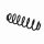 Suspension Spring Set rear coil spring Ø 10.5 mm EIBACH for SEAT LEON and others
