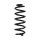 Suspension spring set rear axle Ø 12 mm 297 mm EIBACH for e.g. VW GOLF VII