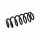 Suspension Spring Set rear axle coil spring Ø 12 mm EIBACH for e.g. VW GOLF