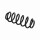 Suspension Spring Set rear axle coil spring Ø 12 mm EIBACH for e.g. VW GOLF