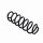 Rear Suspension Spring Set Ø 11.8 mm EIBACH for SKODA OCTAVIA and others