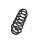 Rear Suspension Spring Set Ø 11.8 mm EIBACH for SKODA OCTAVIA and others