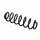 Rear Suspension Spring Set Ø 11.8 mm EIBACH for SKODA OCTAVIA and others