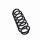 Rear Suspension Spring Set Ø 11.8 mm EIBACH for SKODA OCTAVIA and others