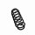 Rear Suspension Spring Set Ø 11.8 mm EIBACH for SKODA OCTAVIA and others