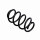 Suspension Spring Set rear axle coil spring Ø 11.8 mm EIBACH for e.g. MB CLA