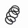 Suspension Spring Set front coil spring Ø 12.5 mm EIBACH for e.g. CUPRA BORN