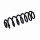 Suspension Spring Set rear axle coil spring Ø 12.8 mm EIBACH for e.g. AUDI Q3
