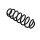 Suspension Spring Set rear coil spring Ø 12 mm EIBACH for e.g. SKODA OCTAVIA