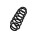 Suspension Spring Set rear coil spring Ø 12 mm EIBACH for e.g. SKODA OCTAVIA