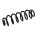 Suspension Spring Set rear coil spring Ø 12 mm EIBACH for e.g. SKODA OCTAVIA
