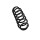 Suspension Spring Set rear coil spring Ø 12 mm EIBACH for e.g. SKODA OCTAVIA