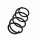 Suspension Spring Set front coil spring Ø 11.5 mm EIBACH for e.g. SKODA OCTAVIA