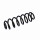 Suspension Spring Set rear coil spring Ø 12.3 mm EIBACH for e.g. VW PASSAT