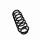 Suspension Spring Set rear coil spring Ø 12.3 mm EIBACH for e.g. VW PASSAT