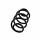 Suspension Spring Set rear coil spring Ø 12.5 mm EIBACH for MB GLA-CLASS